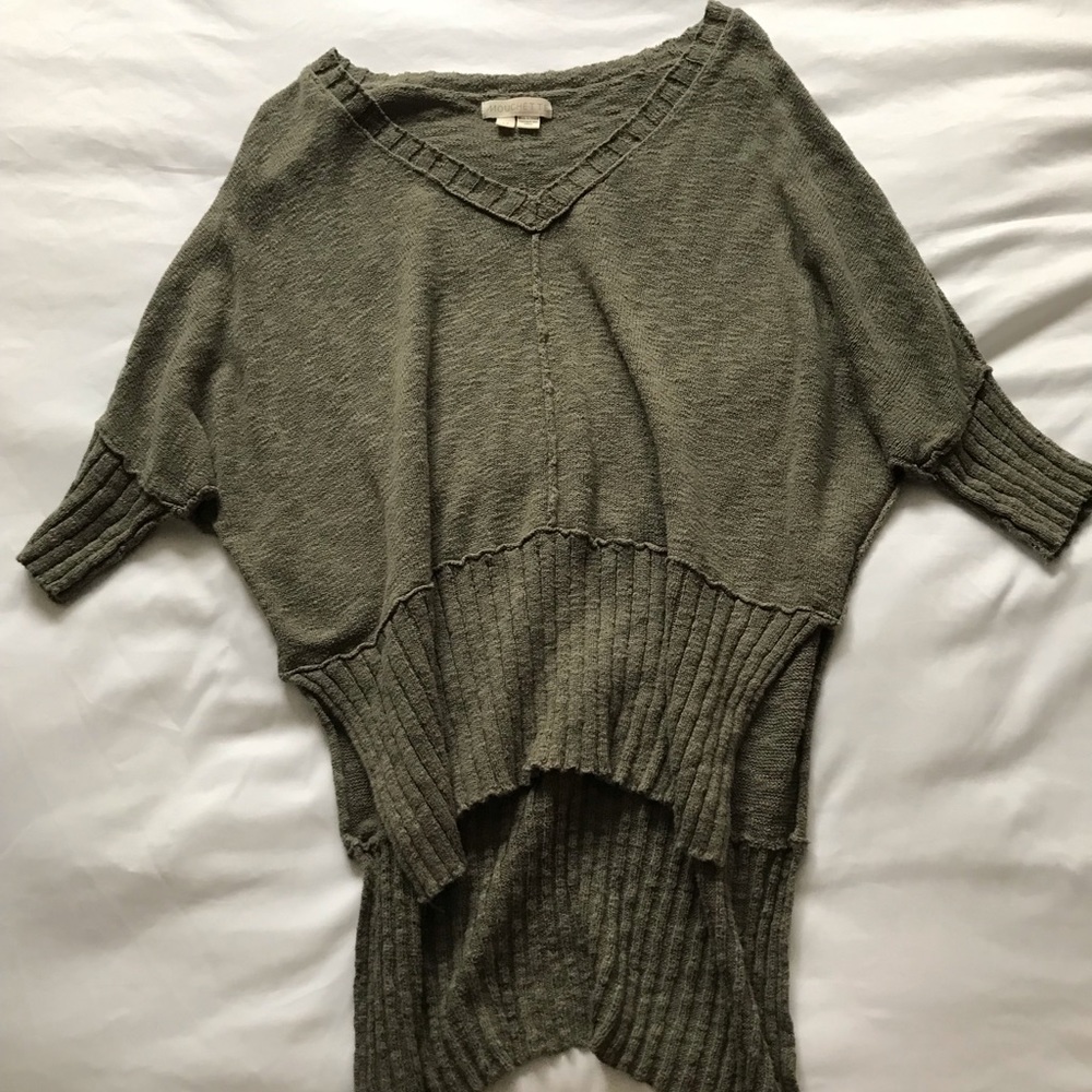 Olive green sweater
